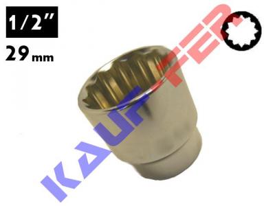 Kzi dugkulcsfej 1/2" 12lap norml 29mm JONNESWAY